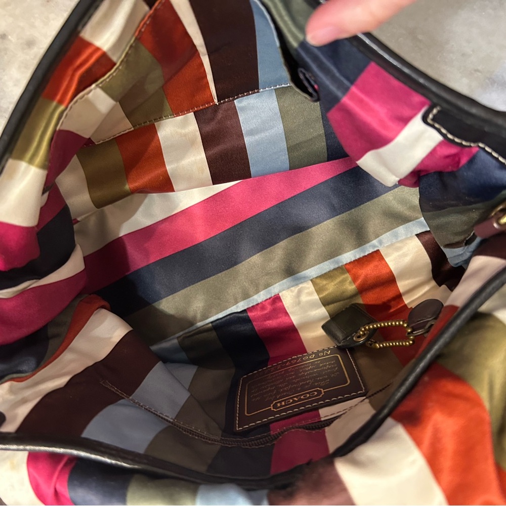 Coach 65th Anniversary Vachetta Black Saddle Bag - Picture 9 of 13